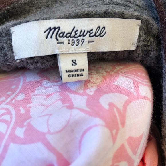 Madewell wool camel cardigan, Size S - Picture 5 of 7